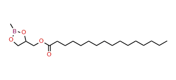 Glycerol hexadecanoate methylboronate